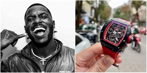 antonio brown fake richard mille|antonio brown files for bankruptcy.